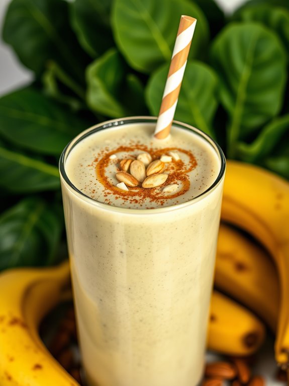 creamy almond butter smoothie