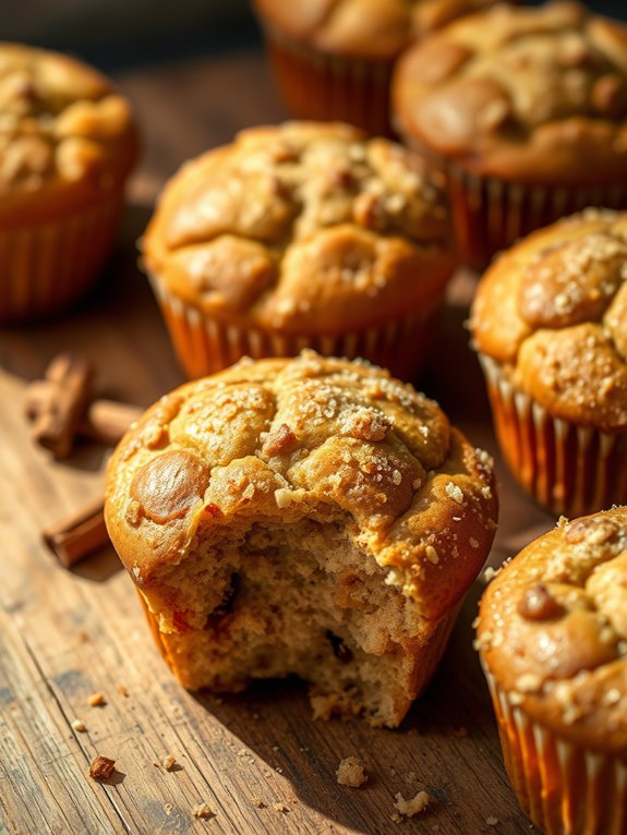 delicious apple cinnamon muffins