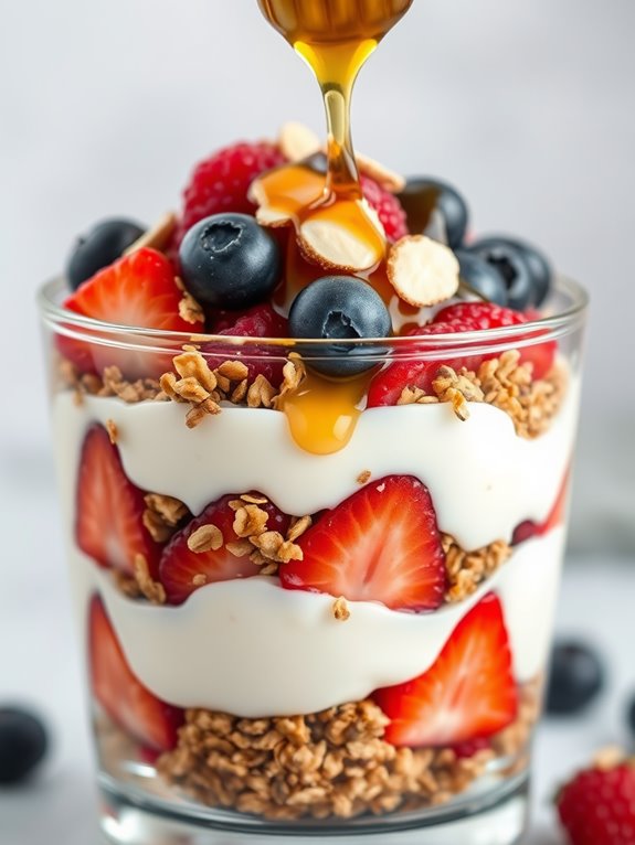 delicious layered yogurt treat
