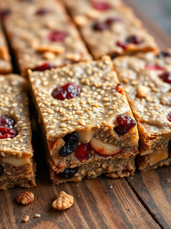 healthy chia seed bars