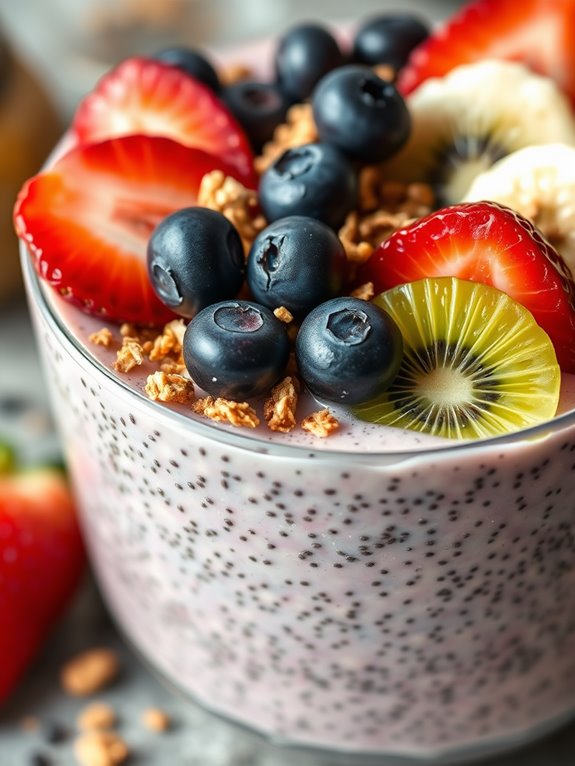 healthy chia seed smoothie