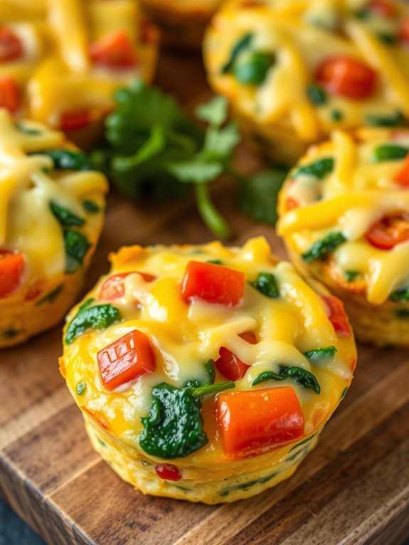healthy vegetable egg muffins