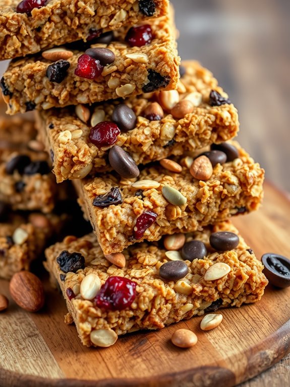 homemade healthy granola bars