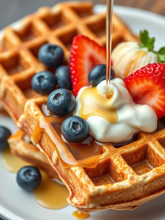nutritious breakfast waffle recipe