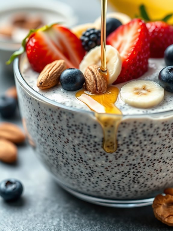 nutritious chia seed dessert