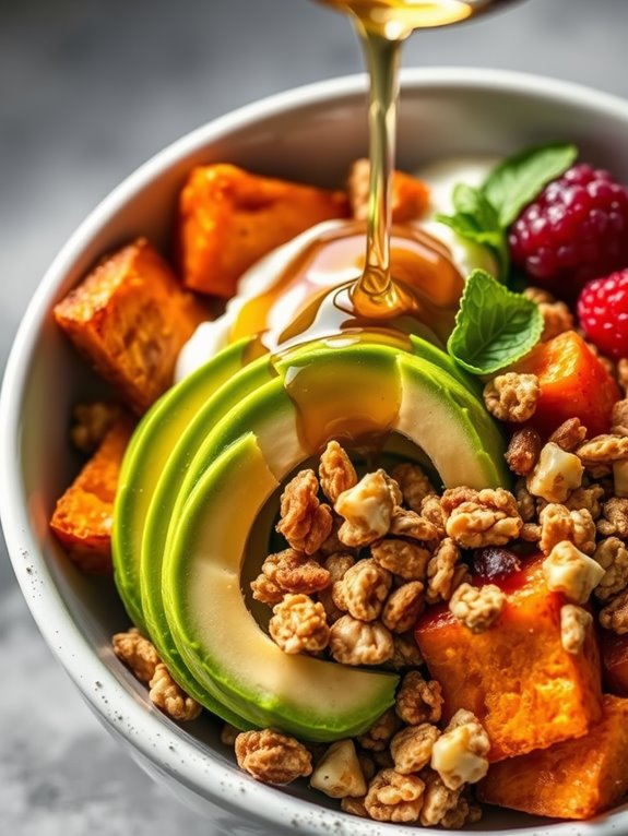 nutritious morning sweet potato
