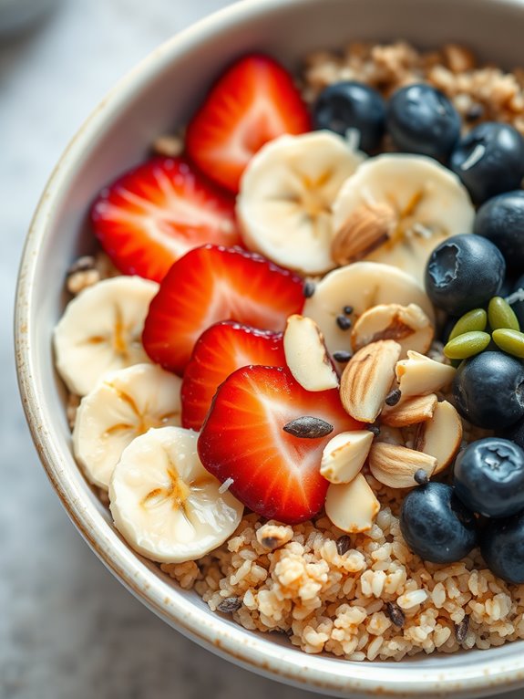 nutritious quinoa morning meal