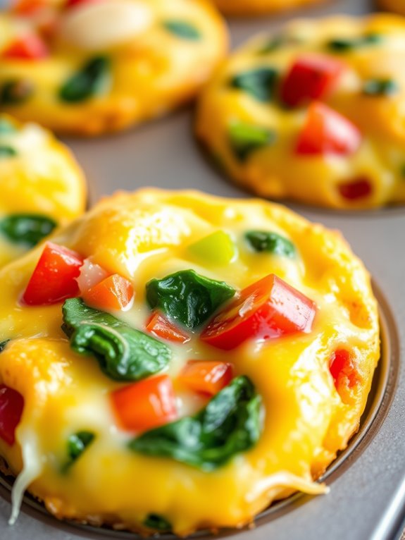 savory egg veggie muffins