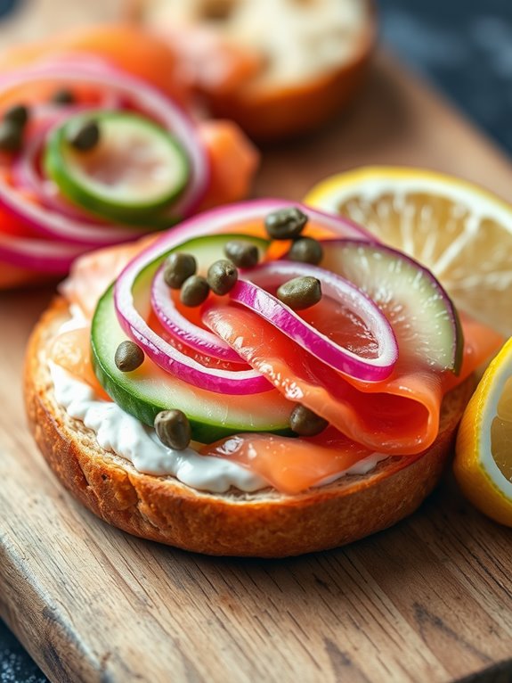 savory smoked salmon delight