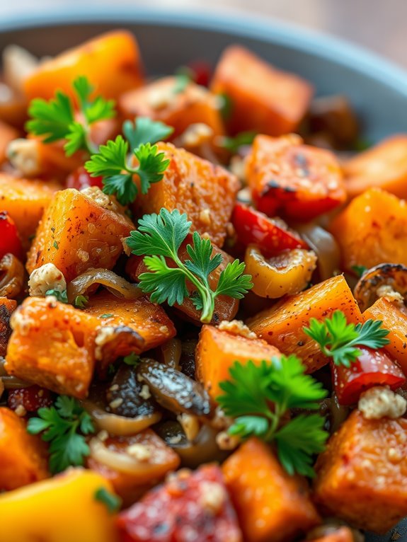 savory sweet potato dish