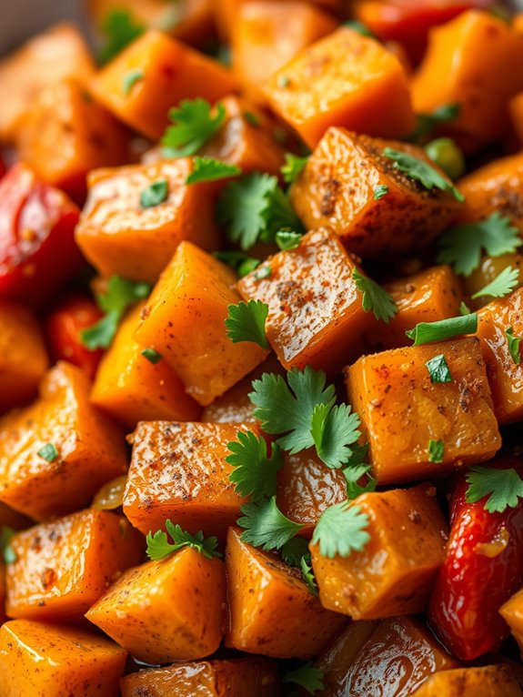 savory sweet potato dish
