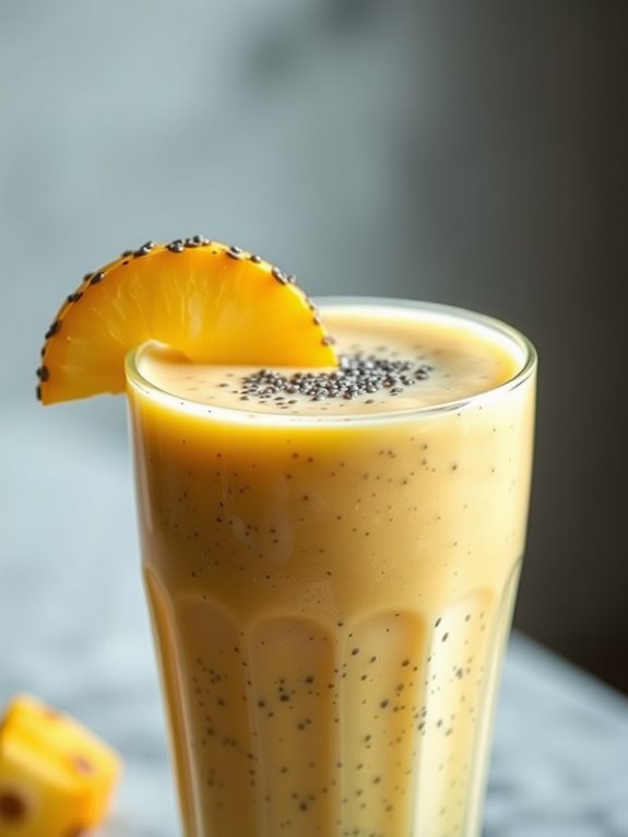 tropical chia smoothie recipe